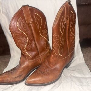Brown Western Cowboy Boots